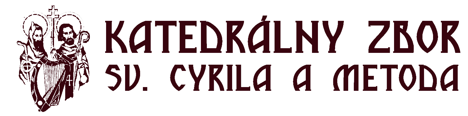 Logo a názov Katedrálneho zboru sv. Cyrila a Metoda